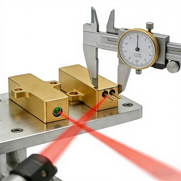 1535nm 20uJ 2KHz Eye-Safe Pulsed Erbium Glass Laser Module factory