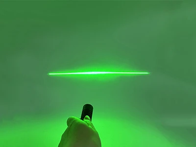 Bruk av laserlinjemodul i tunnelboremaskin